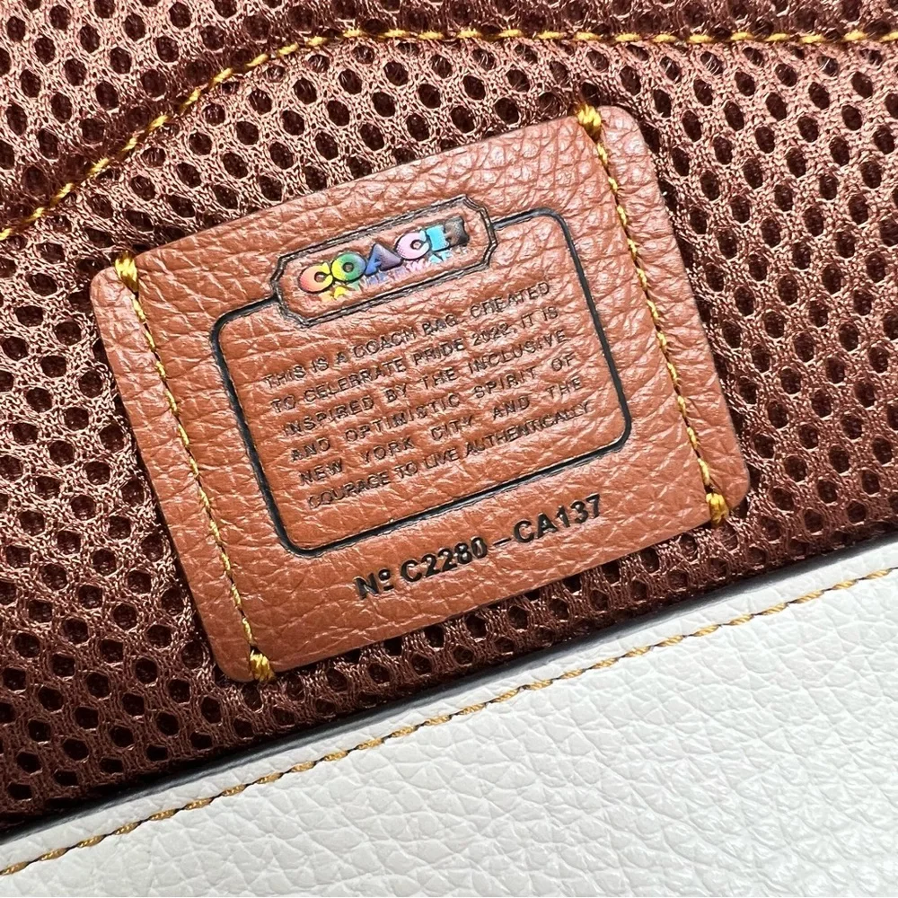 Coach Charter Pride Patches Backpack